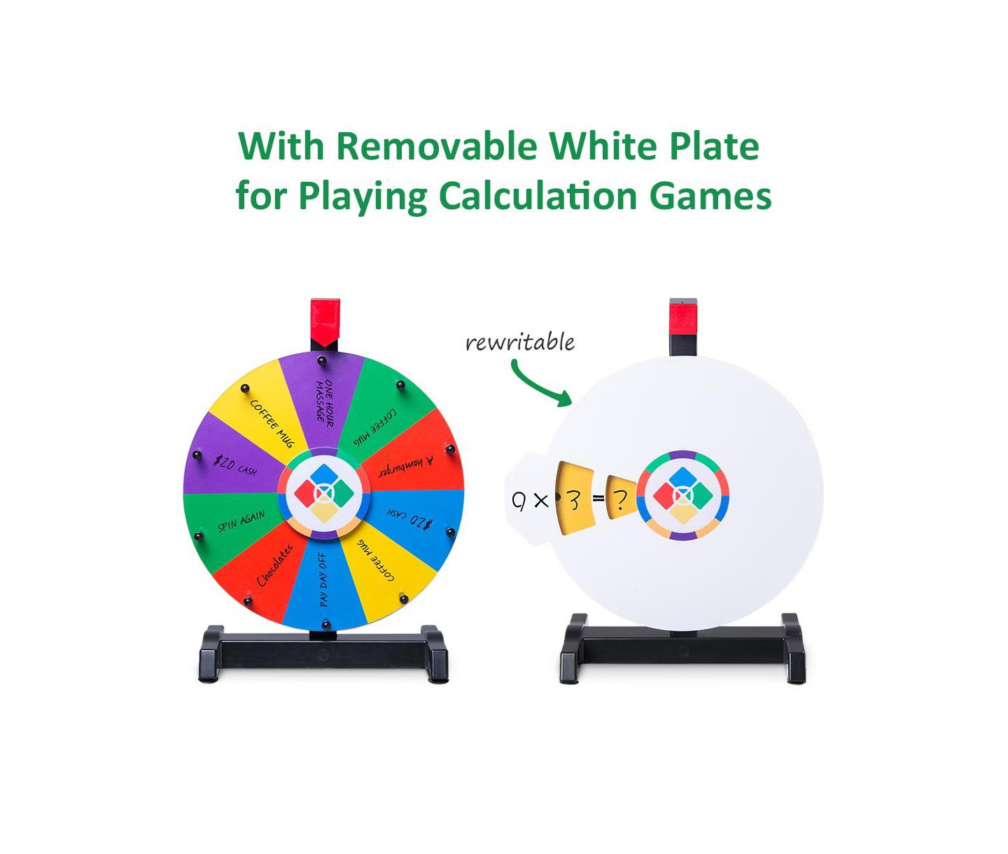 Детская игрушка WinSpin Math10 Spinning Wheel Math Game, Ages 3+ — фото 7