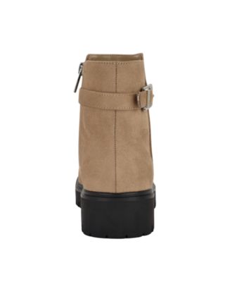 Women's Kalonie Almond Toe Lug-Sole Casual Booties