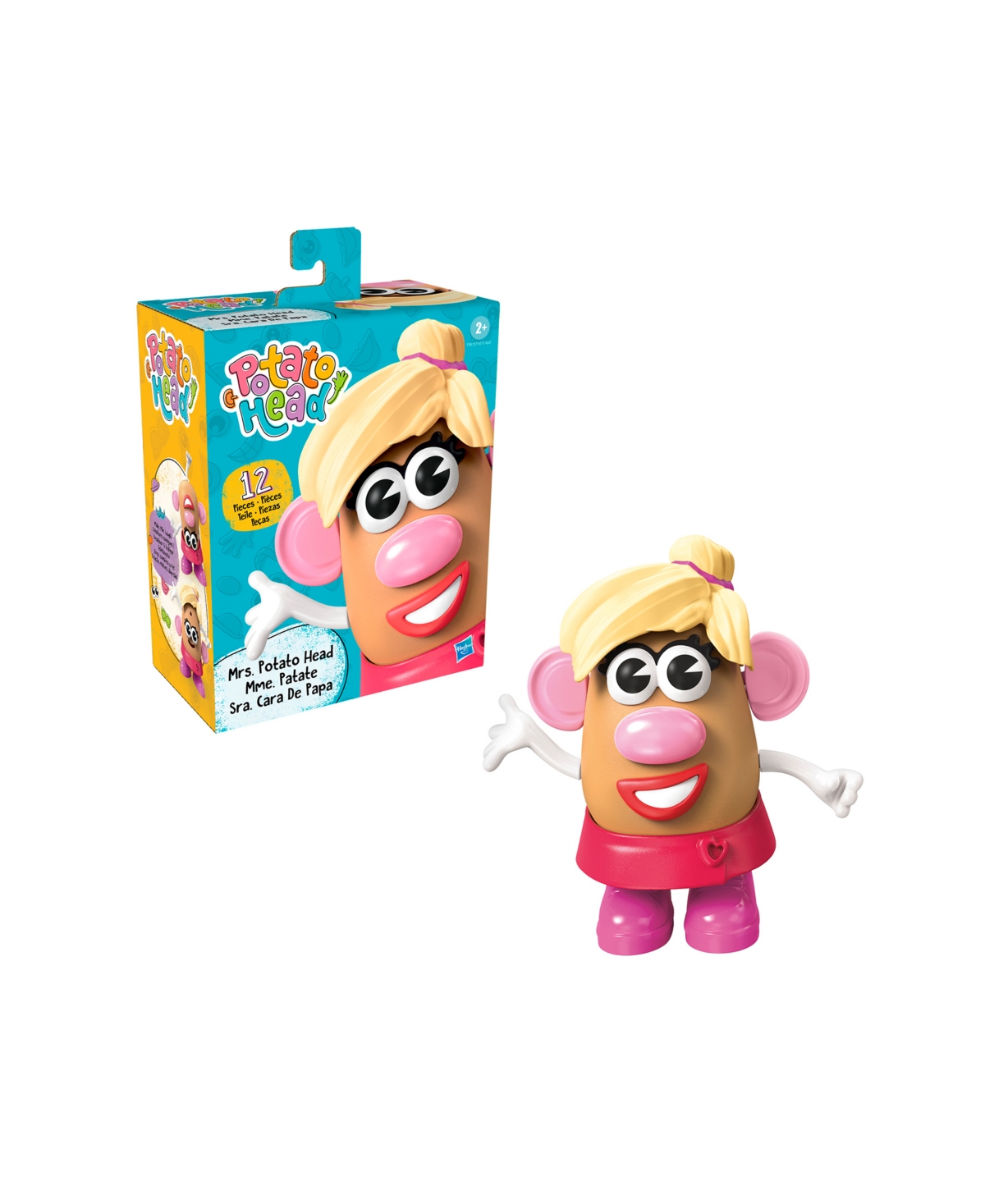 Potato Head Mrs. Potato Head, 12 Pieces - Multi-Color