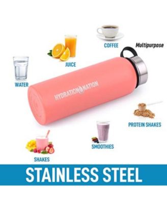Stainless Steel Vacuum Insulated Water Bottle – Hydration Nation Thermo Design