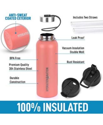 Stainless Steel Vacuum Insulated Water Bottle – Hydration Nation Thermo Design