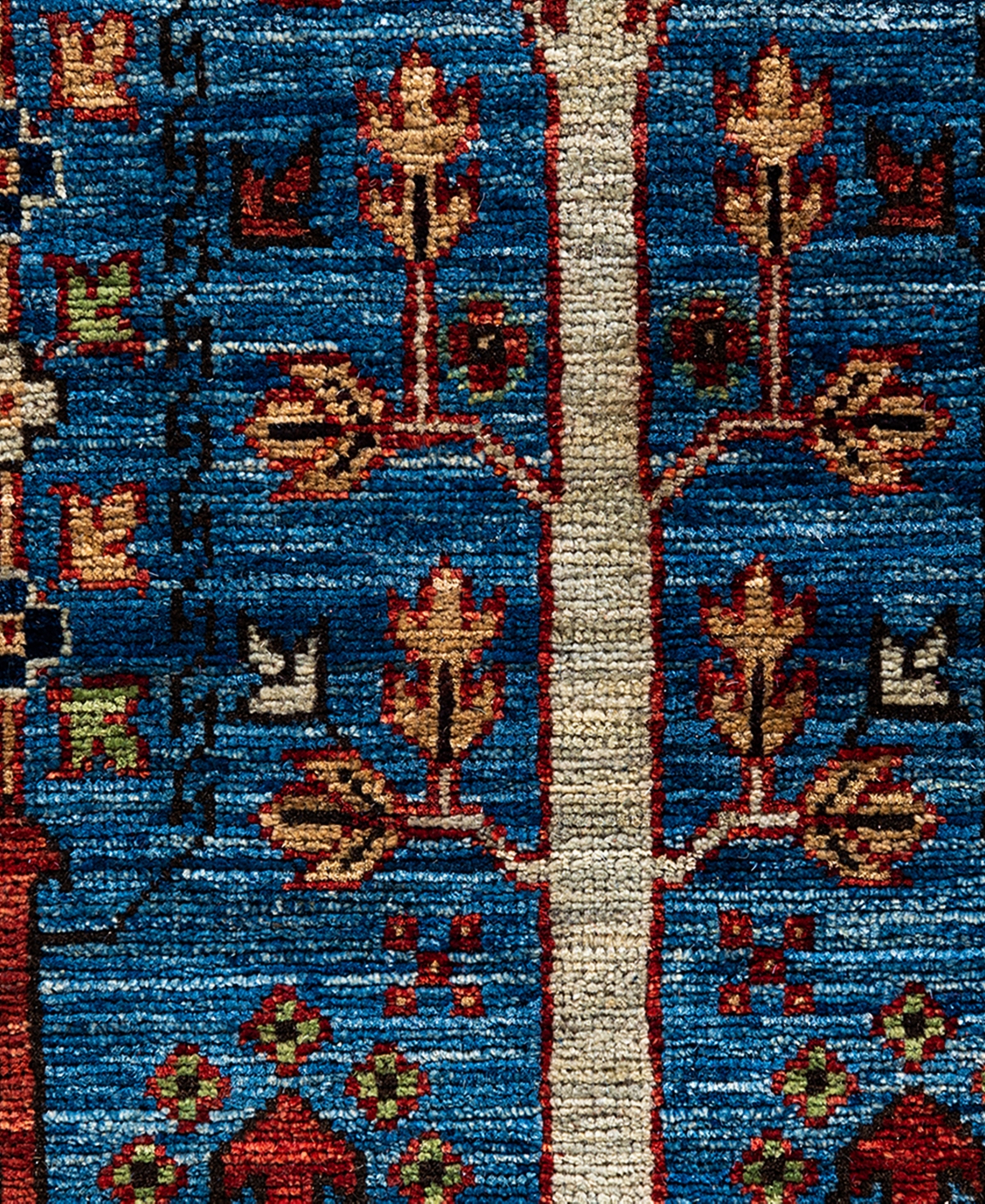 Adorn Hand Woven Rugs Serapi M1993 7'10"x10'2" Area Rug In Light Blue