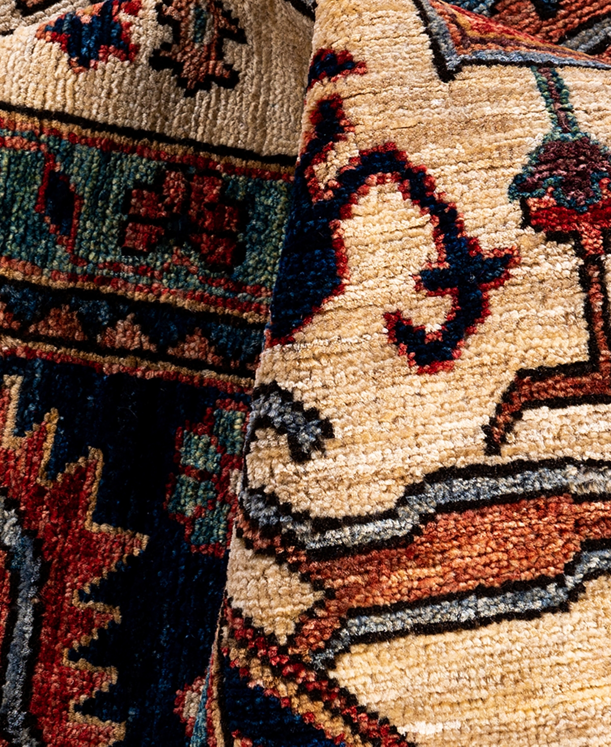 Adorn Hand Woven Rugs Serapi M1993 8'2"x10'4" Area Rug In Red