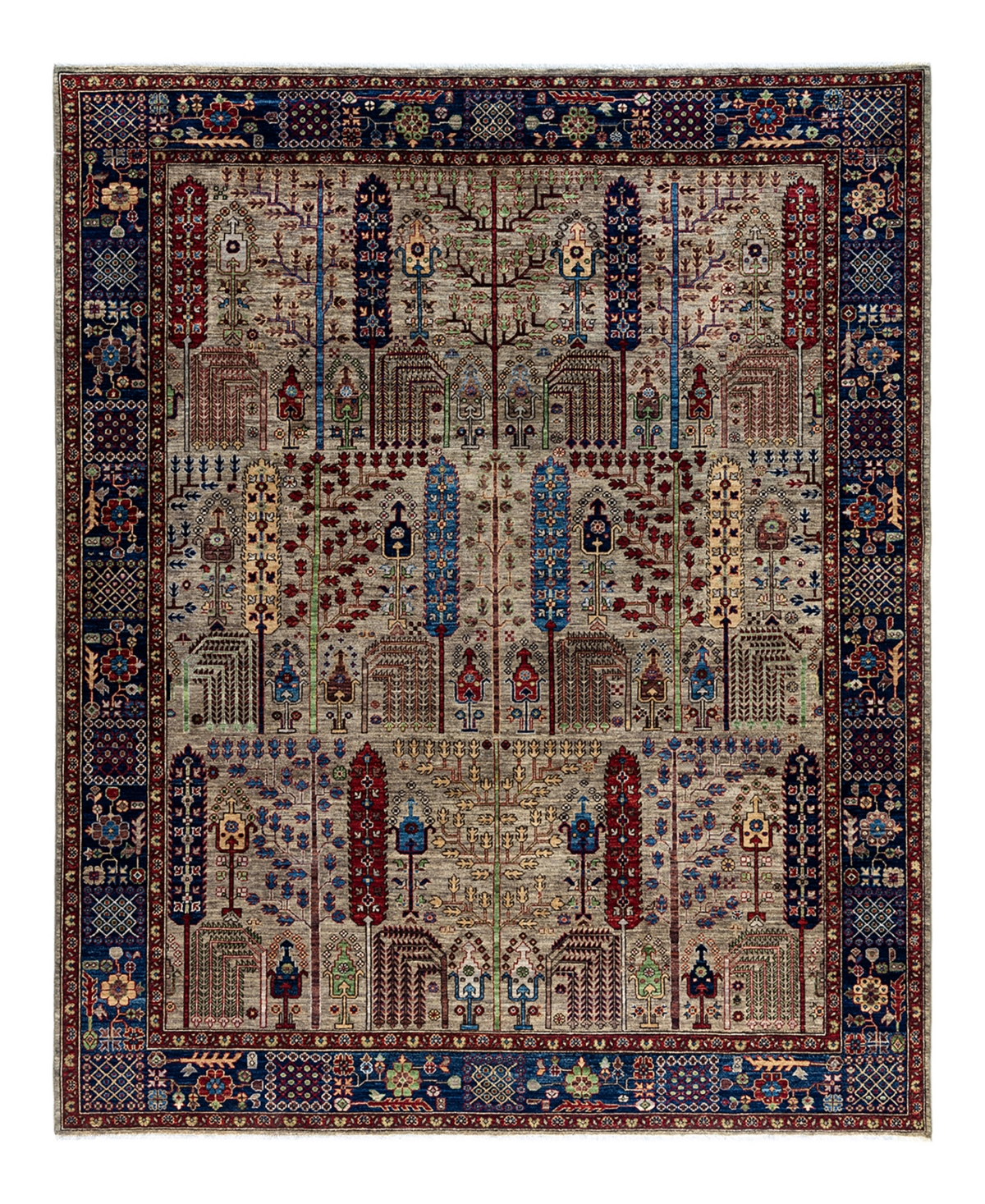 Adorn Hand Woven Rugs Serapi M1993 8'3"x9'8" Area Rug