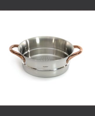 Ouro Gold 16Pc 18/10 Stainless Steel Cookware Set with Glass Lids