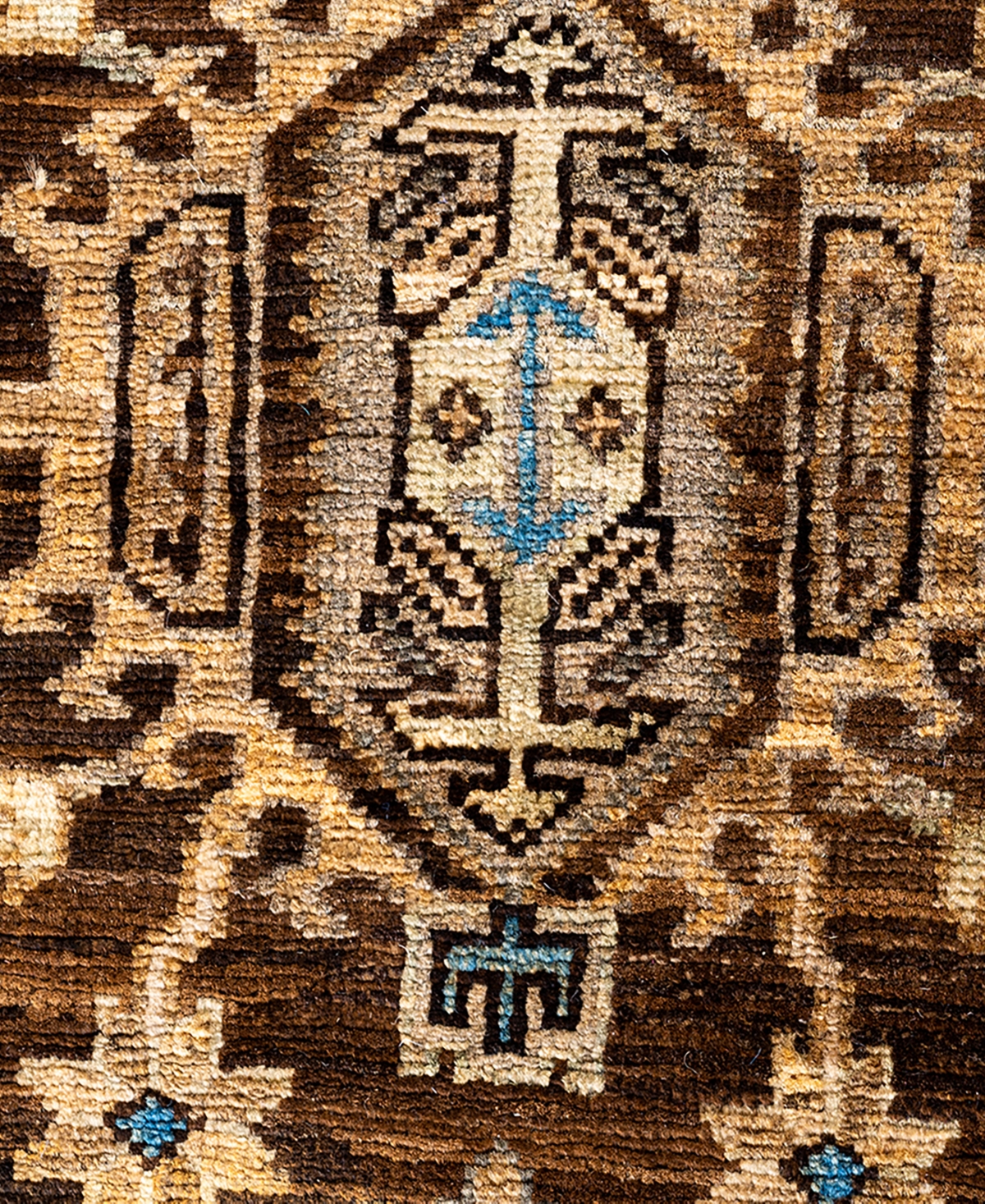 Adorn Hand Woven Rugs Serapi M1993 3'11"x6' Area Rug In Brown