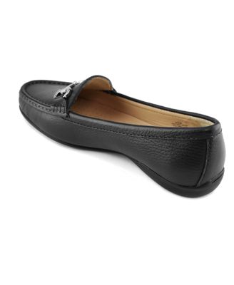 Womens Carter Road Slip On Comfort Buckle Loafer