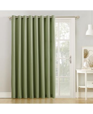 Grant Room Darkening Grommet Sliding Patio Door Curtain Panel