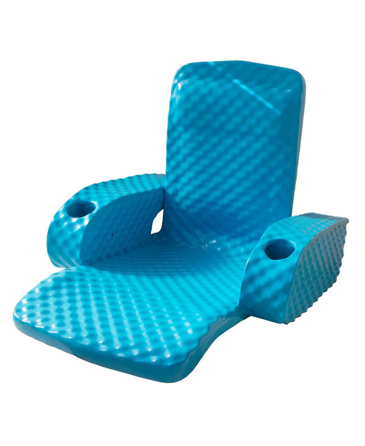 Детская игрушка TRC Recreation Folding Baja Chair Swimming Pool Float Armchair, Marina Blue — фото 1
