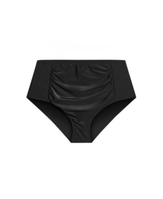 Plus Size Hi Waist Swim Brief