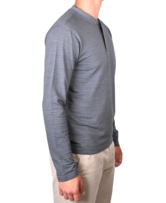 Vintage 1943 Men's Burn Out Slub Henley Shirt