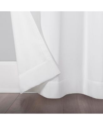 Lindstrom Textured Draft Shield Fleece Insulated Room Darkening Grommet Curtain Panel