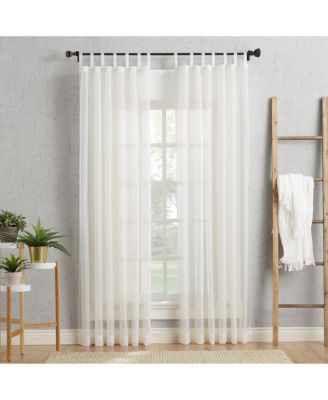 Sheer Voile Tab Top Curtain Panel