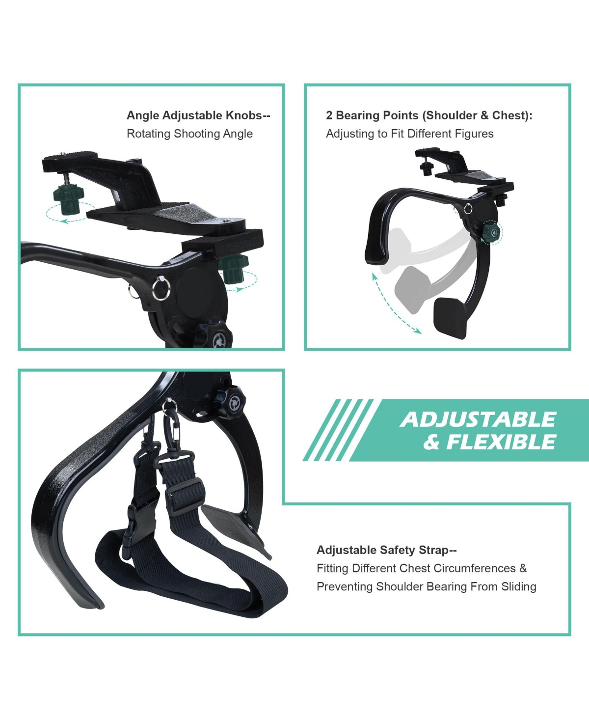 Shoulder Mount Support Pad Stabilizer for Video Dv Camcorder Hd Dslr Dv Camera