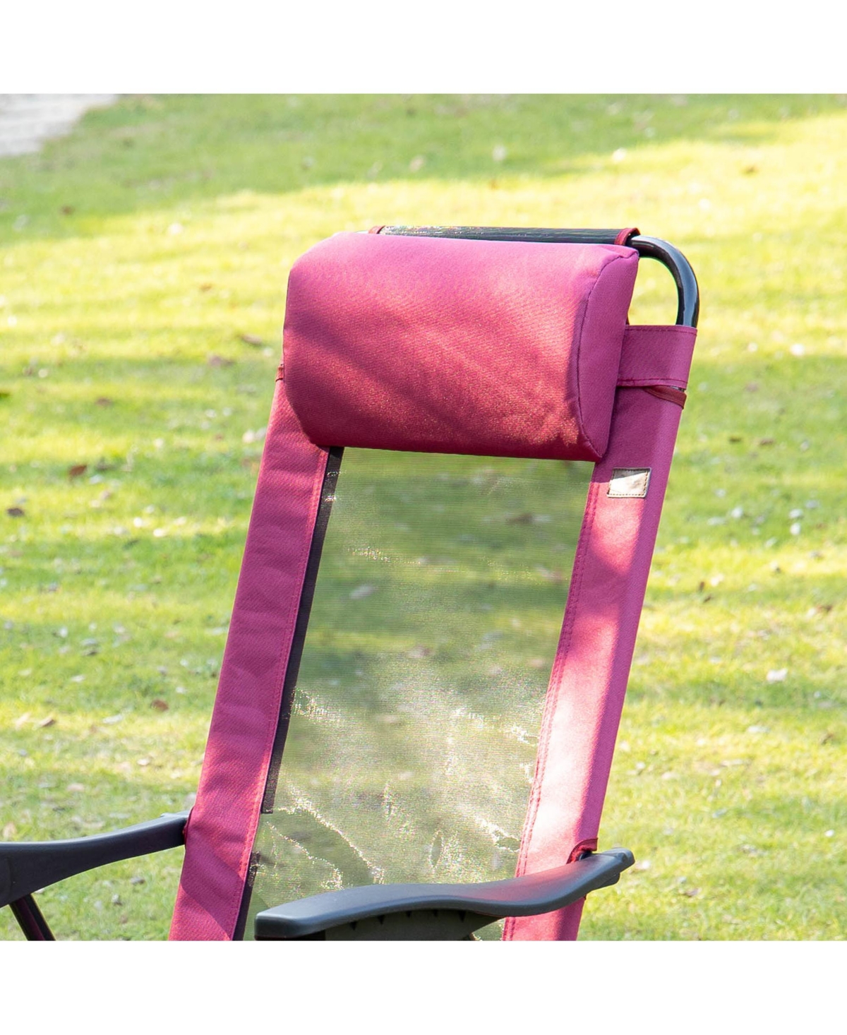 Streamdale Furniture Folding Patio Chairs with Adjustable Sling Back (Set of 2)
