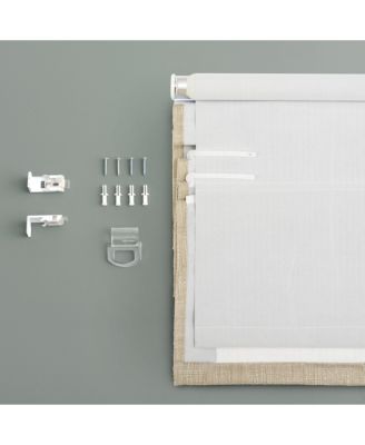 Pryer Textured 100% Blackout Cordless Roman Shade