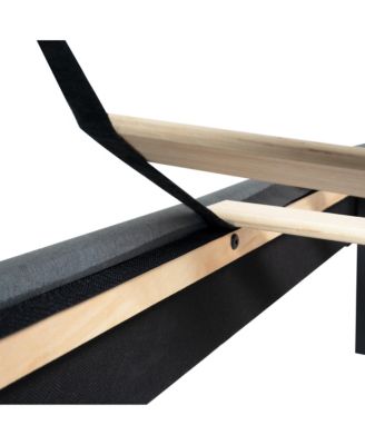 Upholstered Platform Bed Frame with Tufted Headboard