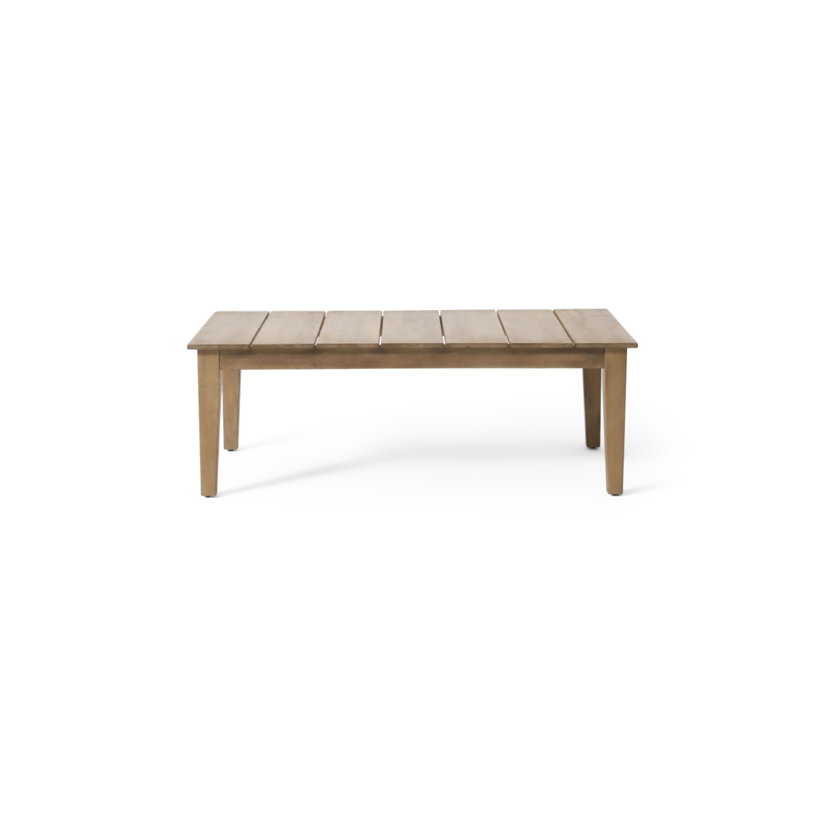 Streamdale Furniture Acacia Wood Outdoor Coffee Table, Light 14