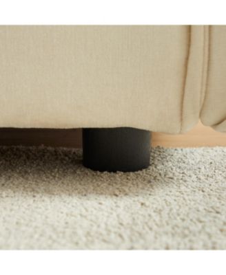 Modern 3-Seater Sofa Combo with Linen Fabric