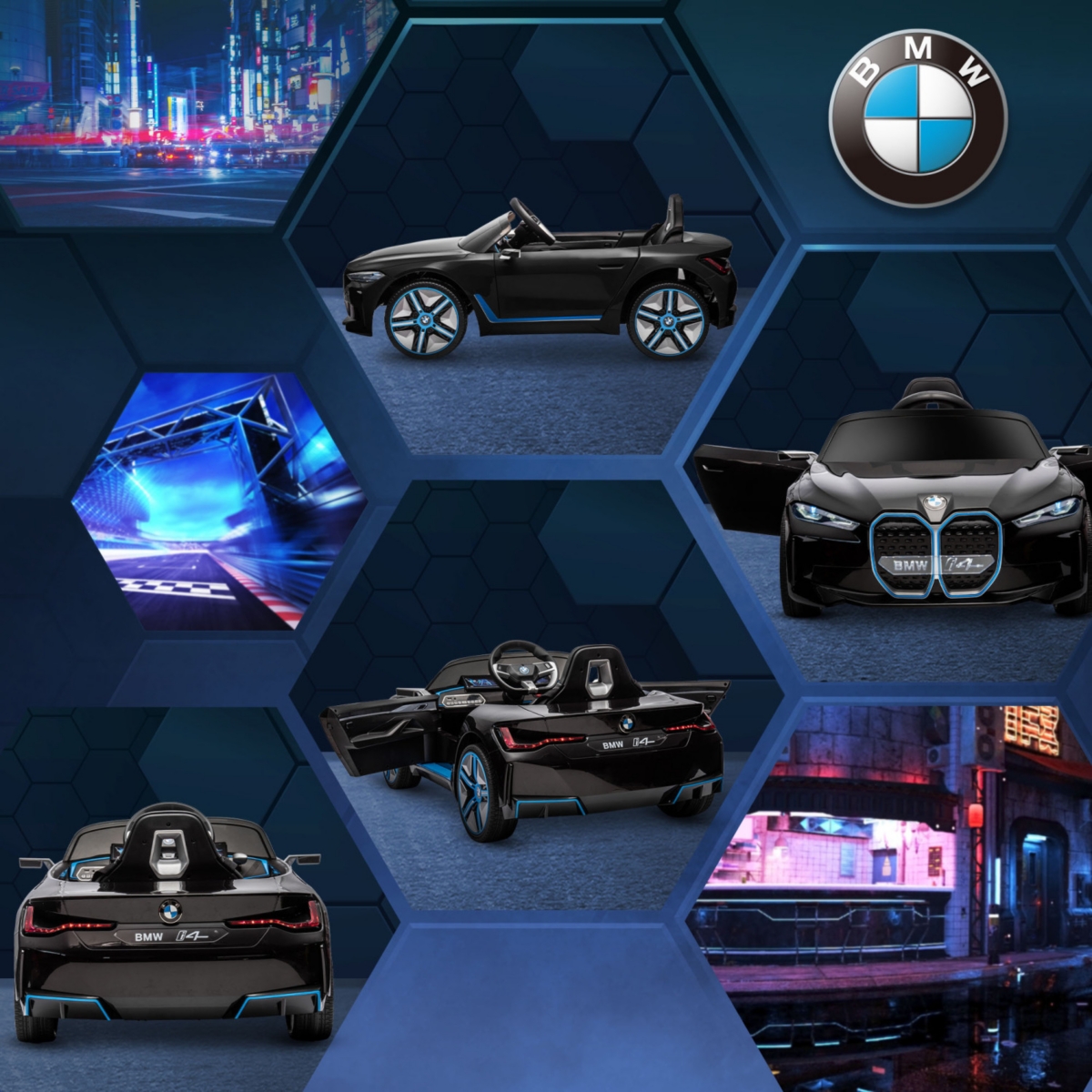 Streamdale Furniture Bmw Ride-On Car with Remote