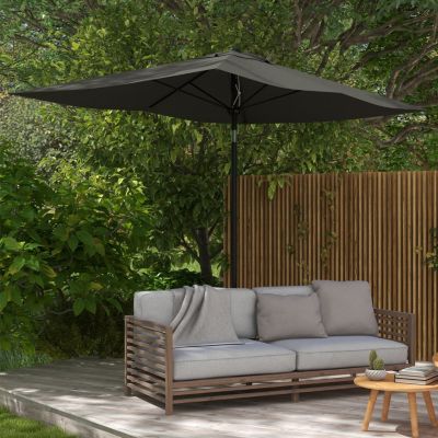 6.5' x 10' Rectangular Patio Umbrella