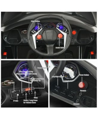 12V 2.4G RC Electric Vehicle with Lights-Red