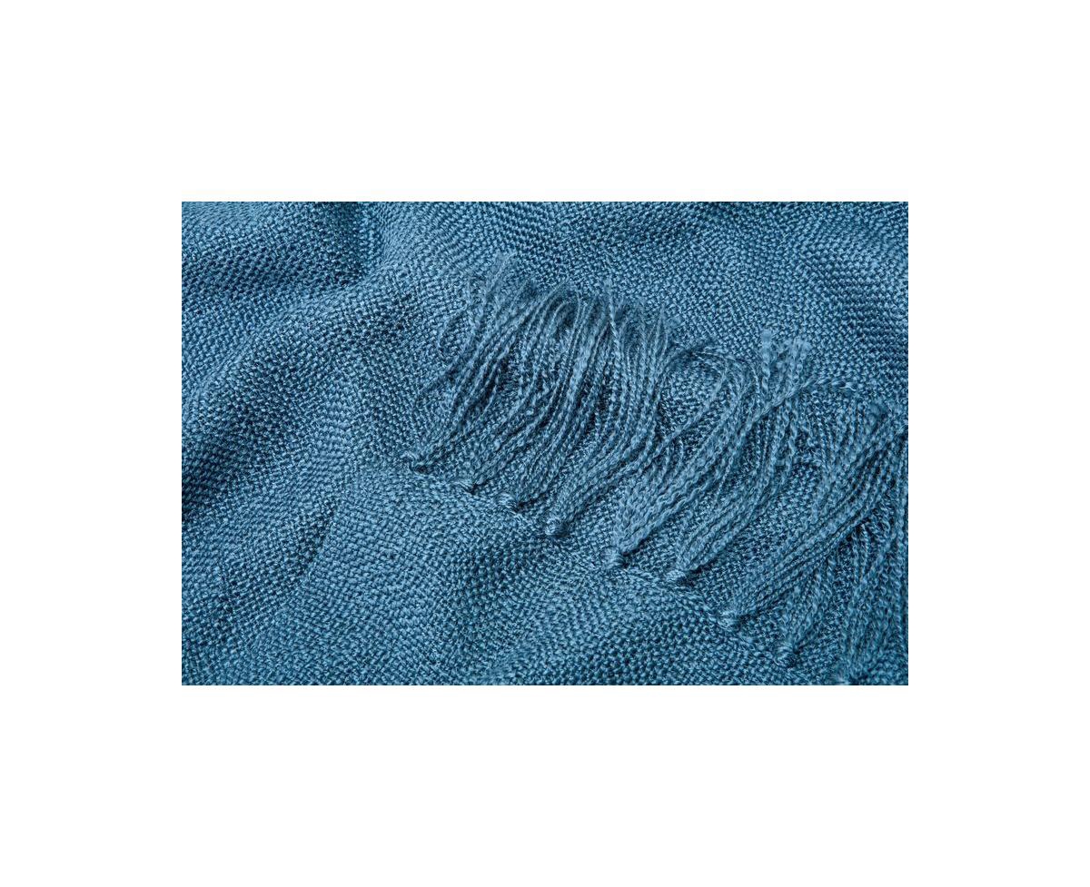 Chanasya Premium Silky TexturedSolid Decorative Blanket with Tassels - Elegant Classy Woven Kntted for Sofa Couch Bed Room Fringed Blanket