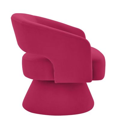 Streamdale Homerest Modern Swivel Chair, Rose Pink