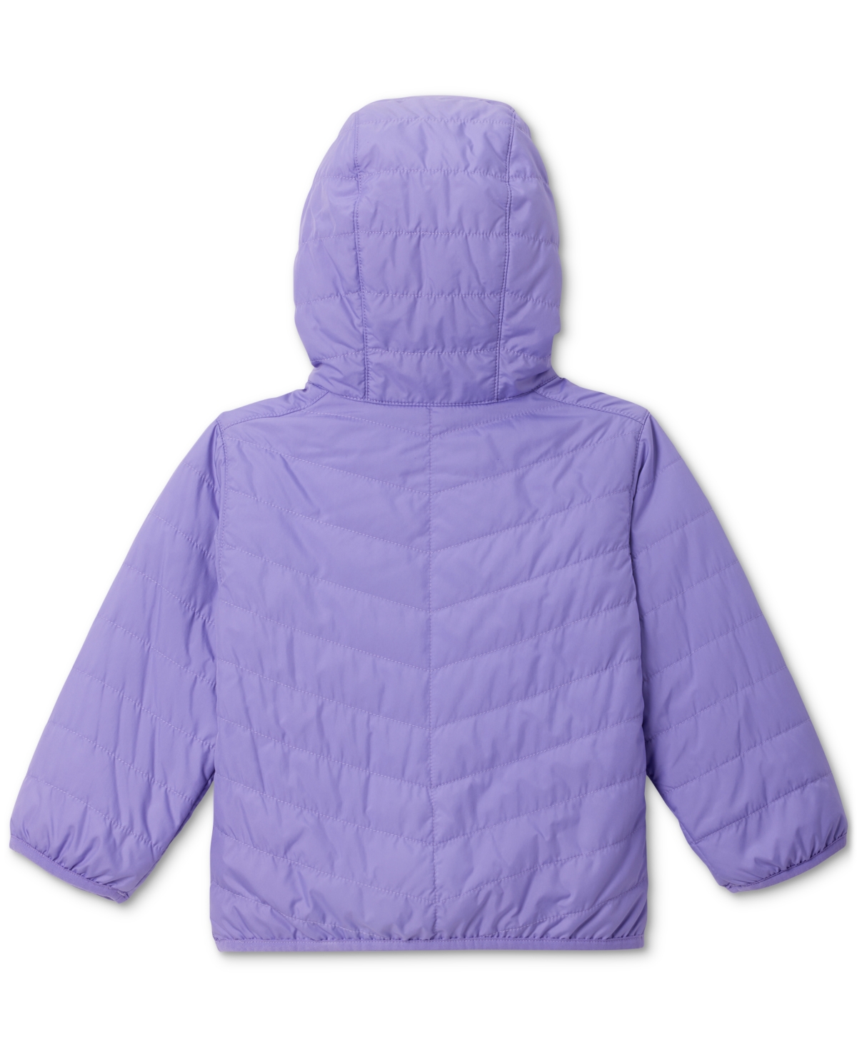 Columbia Toddler Girls Double Trouble Ii Reversible Full-Zip Hooded Jacket - Snowdrift Check