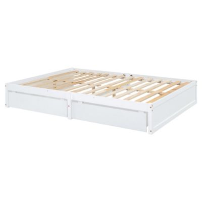 Convertible Daybed with Guardrails, Drawers
