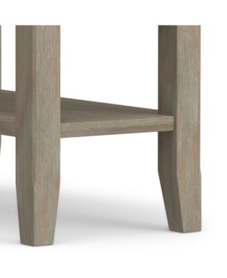 Acadian Solid Wood Narrow Side Table
