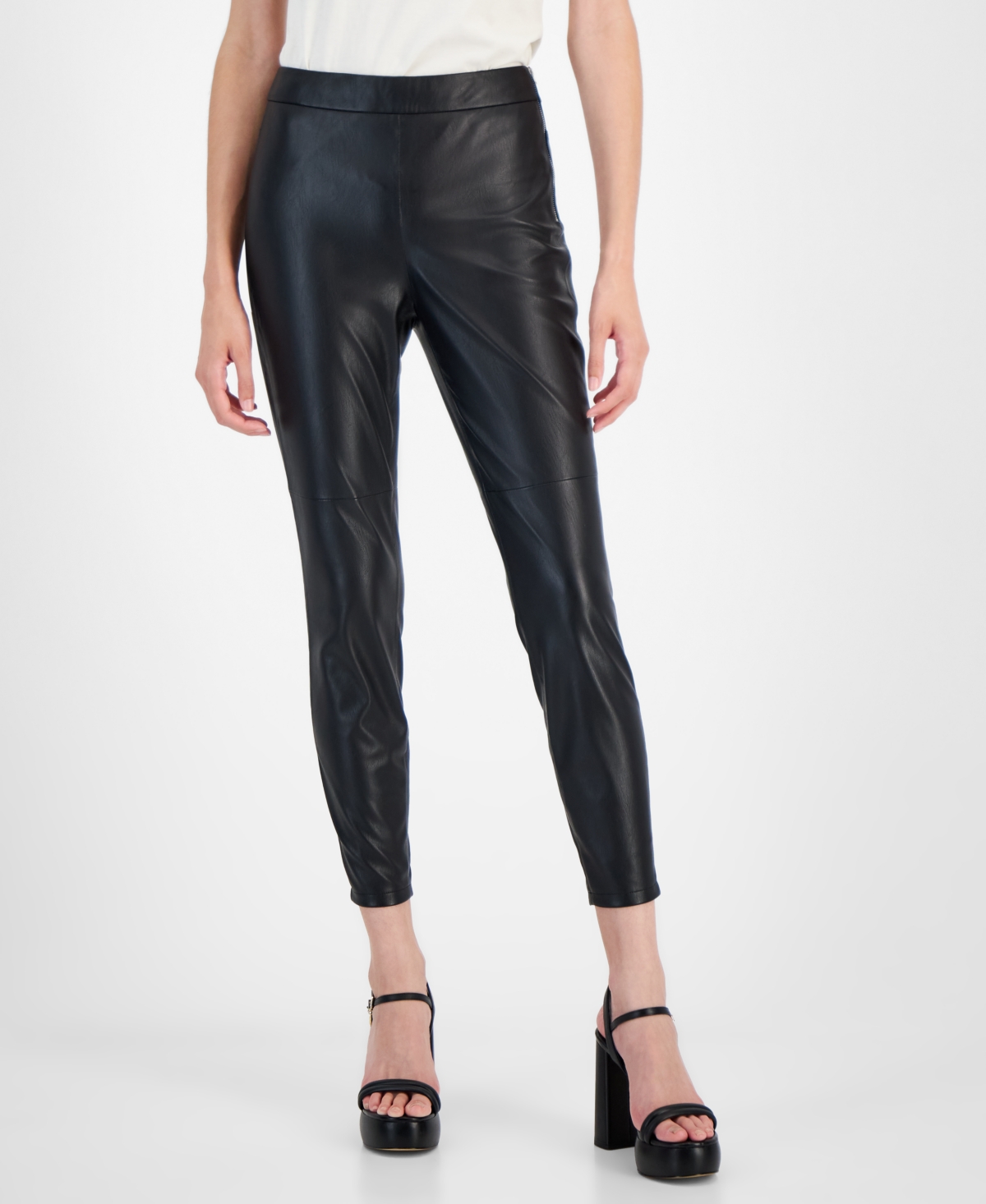 Boss Orange Women's Taskin Skinny-Leg Side-Zip Pants