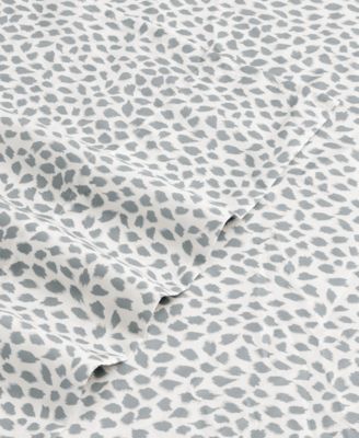 Microfiber Easy Care Printed 3-Pc. Sheet Set, Twin