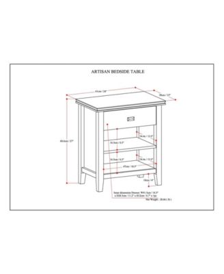 Garner Bedside Table