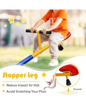 360°Rotation Kids Seesaw Swivel Teeter Totter Playground Equipment