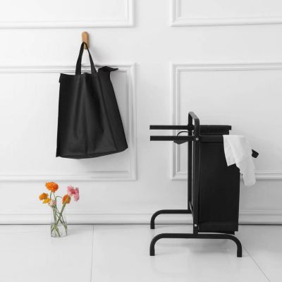 2-Tier Laundry Hamper with Sorting Cards