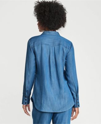 Women's Twill TENCEL Fiber Popover Shirt