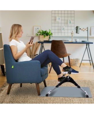 Folding Under Desk Indoor Pedal Exercise Bike for Arms Legs