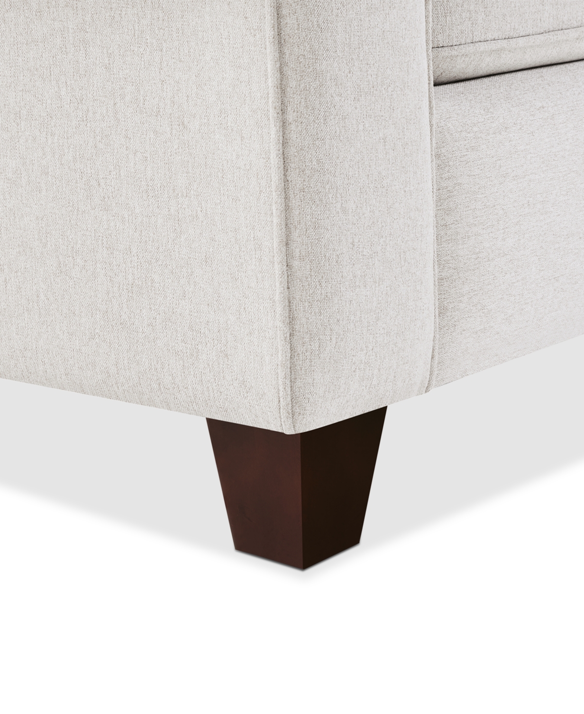 Macy's Saeville 66" Fabric Loveseat, Created For  In Pearl