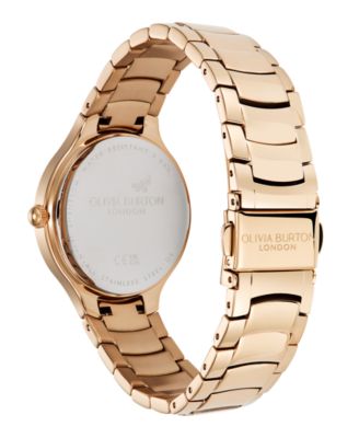 Women's Lea Rose Gold-Tone Stainless Steel Watch 34mm