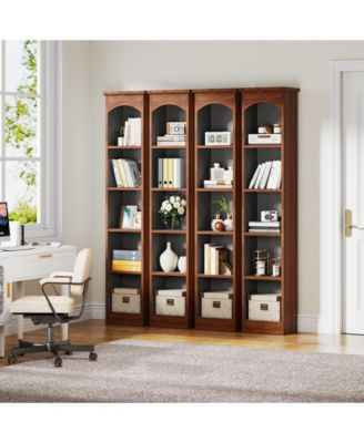 70.9-Inch Tall 5-Tier Modern Slim Corner Bookcase