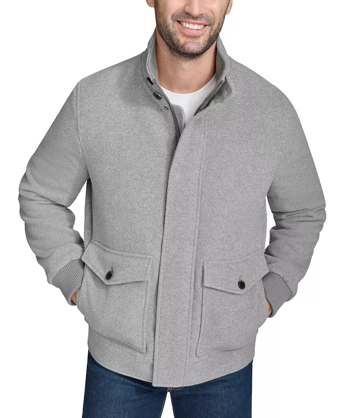 Men's Stand-Collar Bomber Jacket