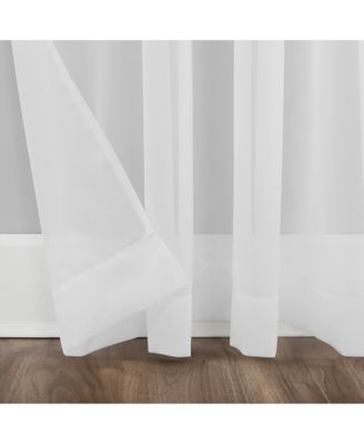 Sheer Voile Grommet Curtain Panel