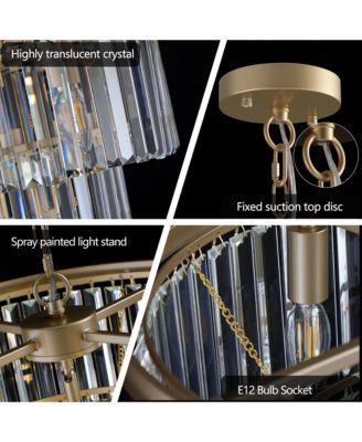 Gold Luxury Crystal Chandelier Modern Chandeliers Lights