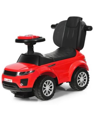 3 In 1 Ride on Push Car Toddler Stroller Sliding Car with Music