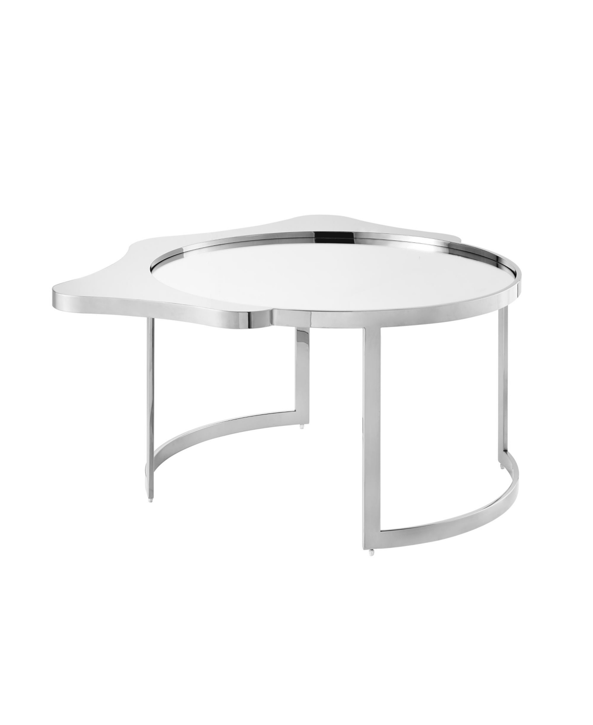 Inspired Home Janine Round Coffee Table