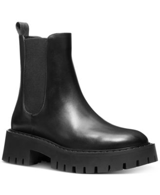 Michael Kors - Women's Asher Leather Ankle Booties