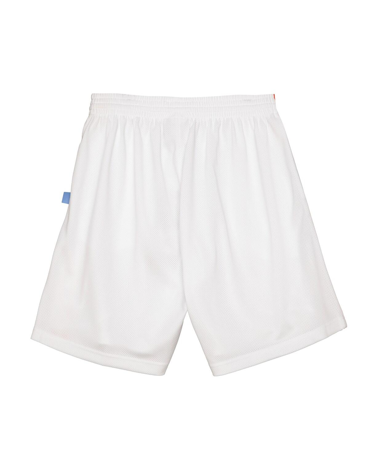Mitchell & Ness Men's Basketball Shorts Nba Big Face Blown Out Fashion Short Hardwood Classics Sadcli White/original In White