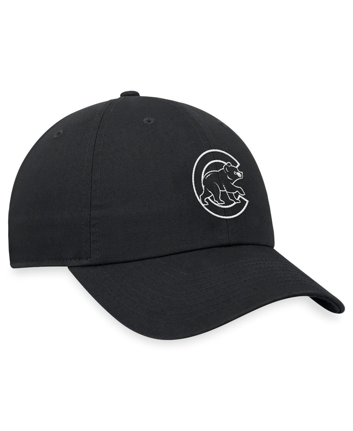Nike Men'sChicago Cubs Club Adjustable Hat - Black
