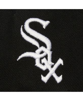 Men's Black Chicago White Sox Team Tagged Snapback Hat